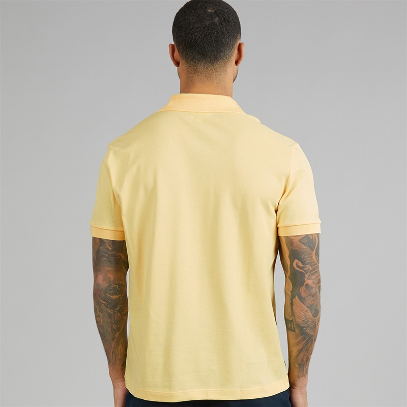 Lacoste Mens Polo Shirt Pastel Yellow