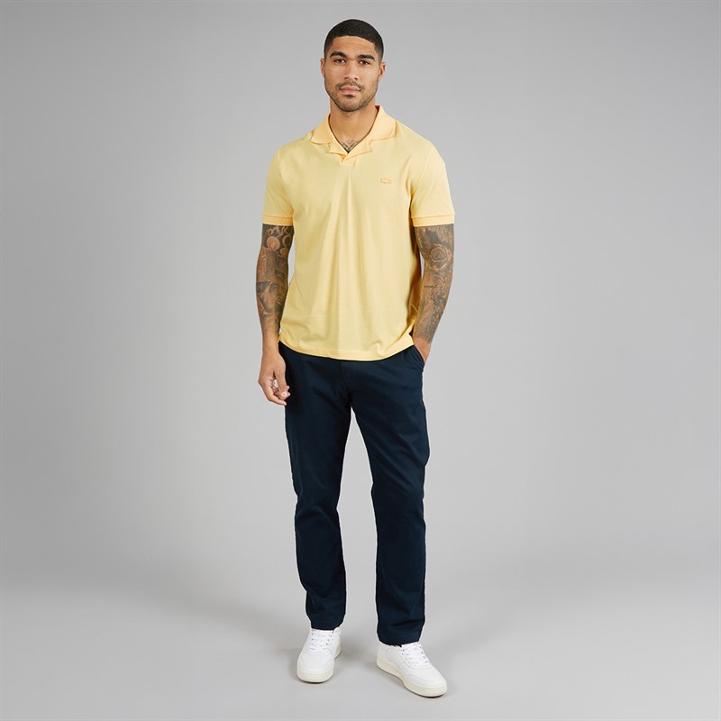 Lacoste Mens Polo Shirt Pastel Yellow