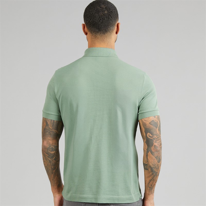 Lacoste Mens Regular Fit Polo Shirt Sage Green