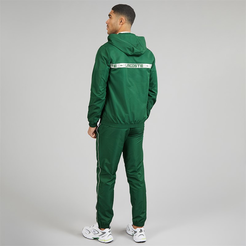 Lacoste Mens Logo Tracksuit Pine Green