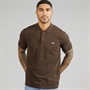 Lacoste Mens Classic Fit Polo Shirt Heathered Brown