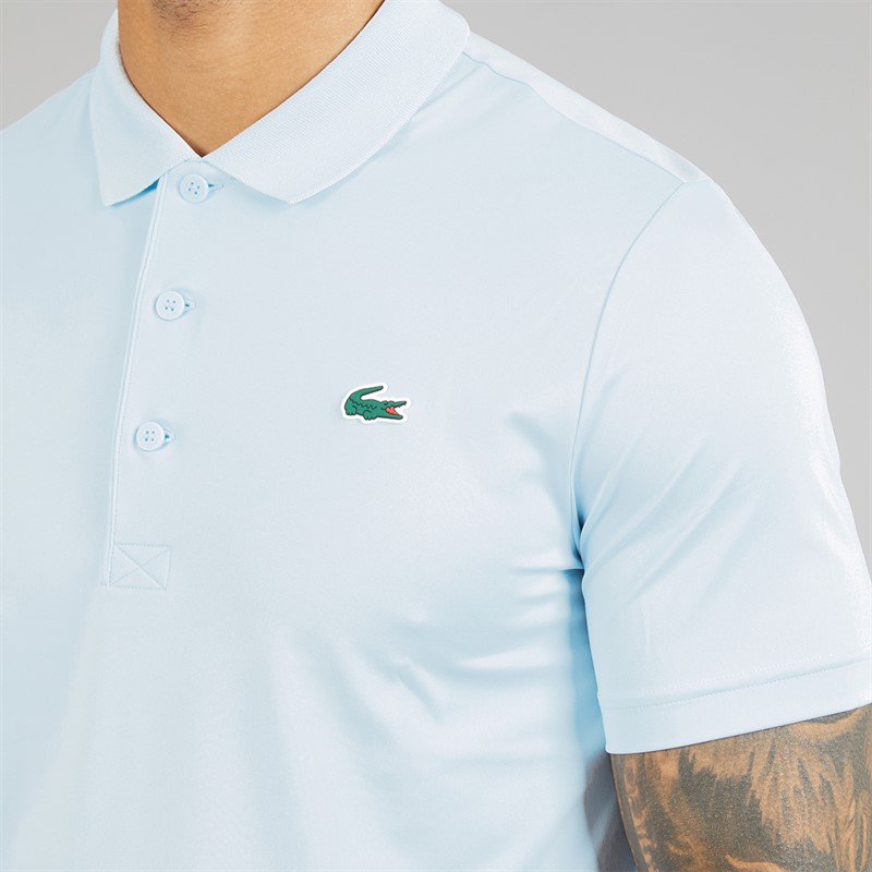 Lacoste Mens Regular Fit Polo Shirt Light Blue