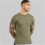 Lacoste Mens T-Shirt Khaki Green