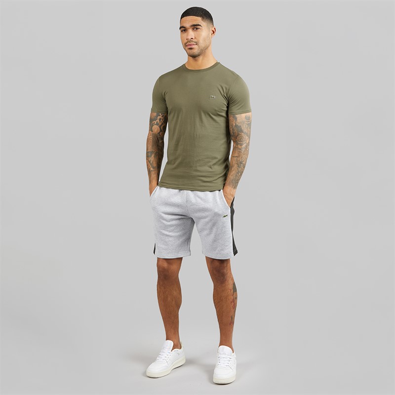 Lacoste Mens T-Shirt Khaki Green