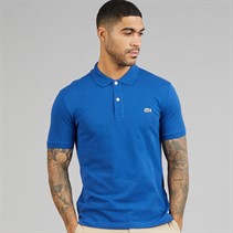Lacoste Mens Slim Fit Polo Shirt Sapphire Blue