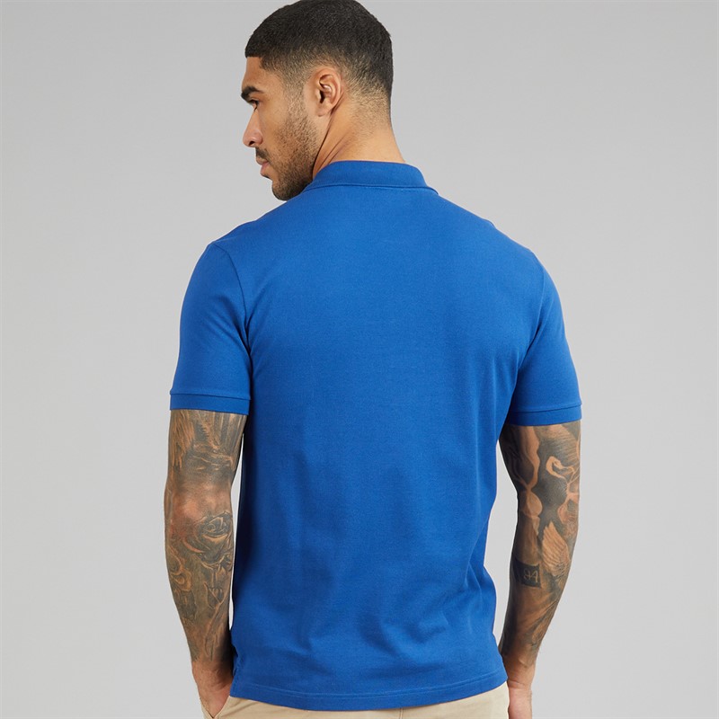 Lacoste Mens Slim Fit Polo Shirt Sapphire Blue