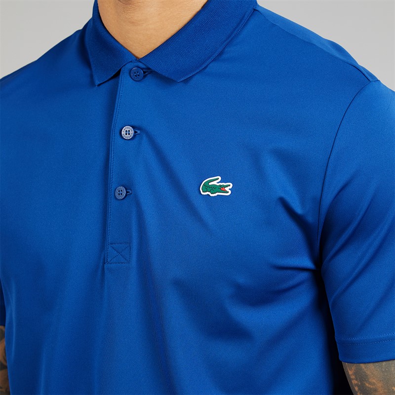 Lacoste Mens Regular Fit Polo Shirt Sapphire Blue