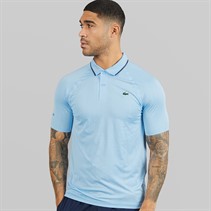 Lacoste Mens On Court Polo Shirt Pale Blue