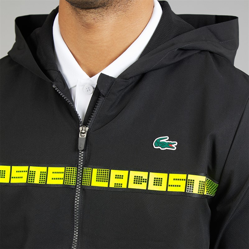 Lacoste Mens Logo Tracksuit Black