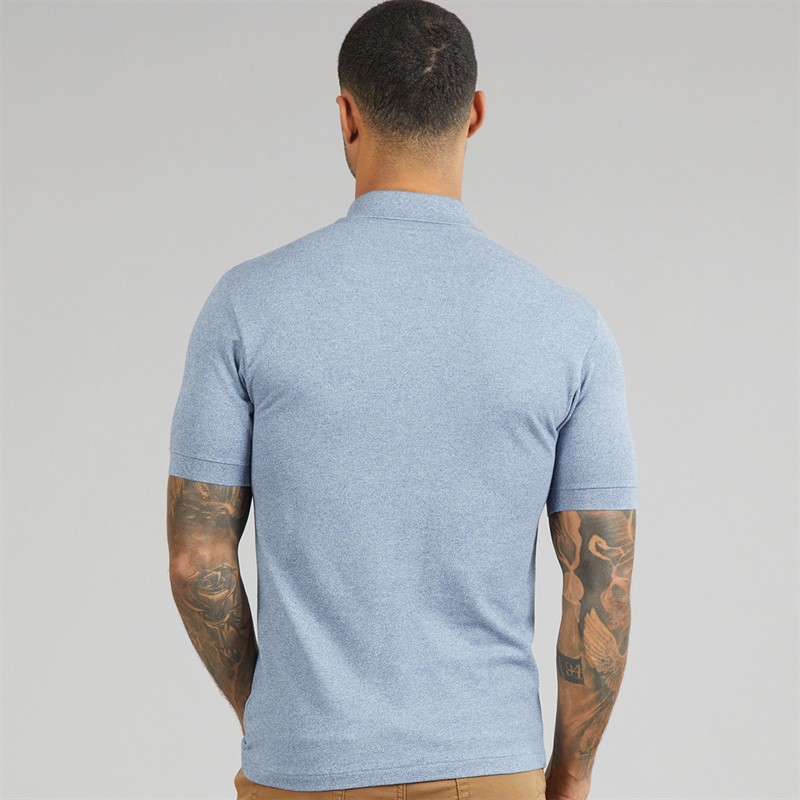 Lacoste Mens Classic Fit Polo Shirt Blue