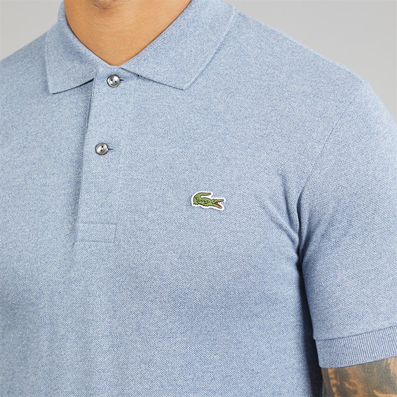 Lacoste Mens Classic Fit Polo Shirt Blue