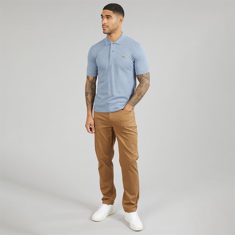 Lacoste Mens Classic Fit Polo Shirt Blue