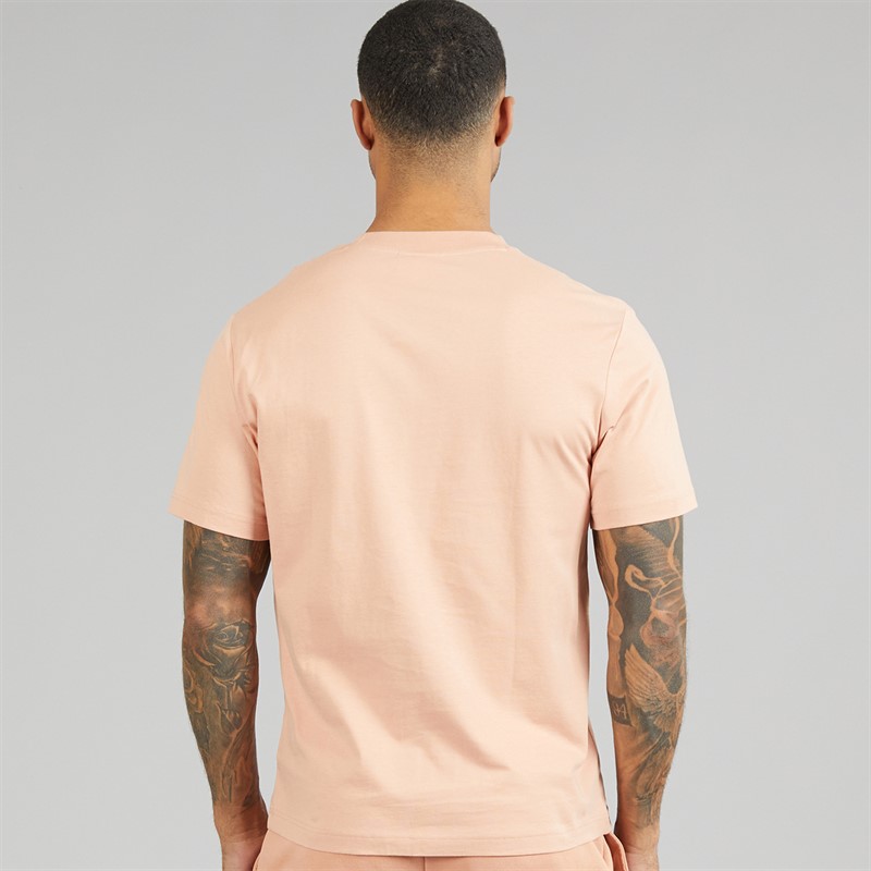 Lacoste Mens T-Shirt Pinkish Beige