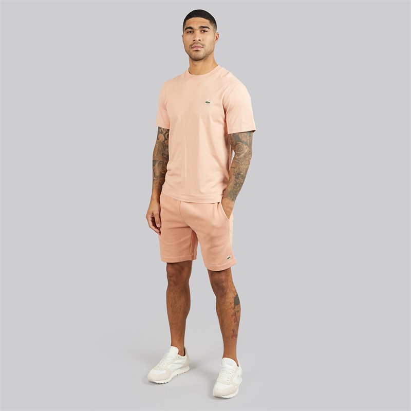 Lacoste Mens T-Shirt Pinkish Beige