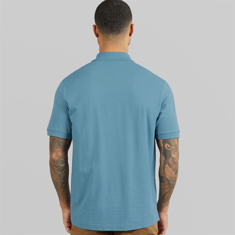 Lacoste Mens Regular Fit Polo Shirt Blue