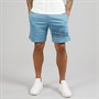 Lacoste Mens Printed Fleece Shorts Blue