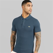 Lacoste Mens Slim Fit Polo Shirt Mineral Blue