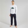 Lacoste Mens Lounge Pants Navy Blue/Green