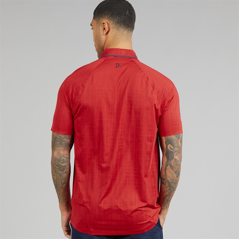 Lacoste Mens On Court Polo Shirt Rouge
