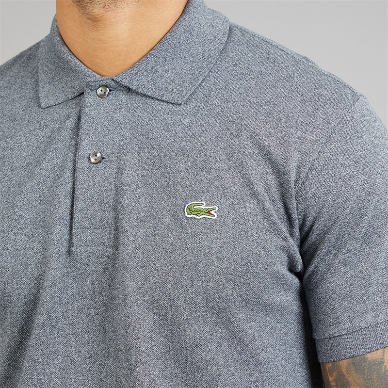 Lacoste Mens Classic Fit Polo Shirt Mouse Grey