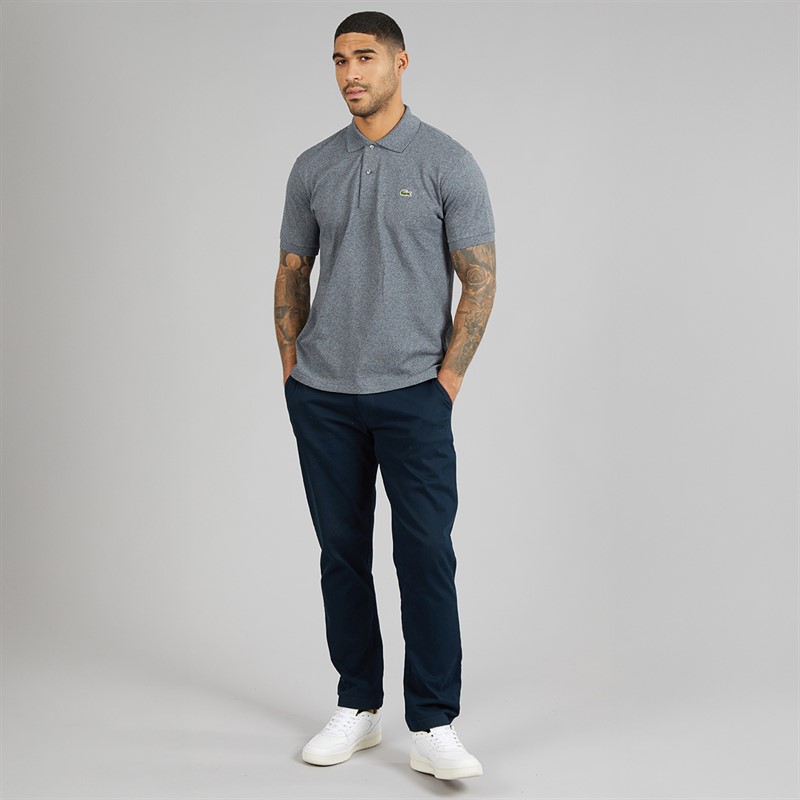 Lacoste Mens Classic Fit Polo Shirt Mouse Grey