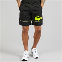 Lacoste Mens Taffeta Shorts Black/Flashy Yellow