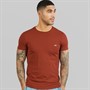 Lacoste Mens T-Shirt Copper Red
