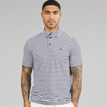 Lacoste Mens Regular Fit Polo Shirt Navy Blue/White