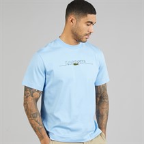Lacoste Mens T-Shirt Pale Blue