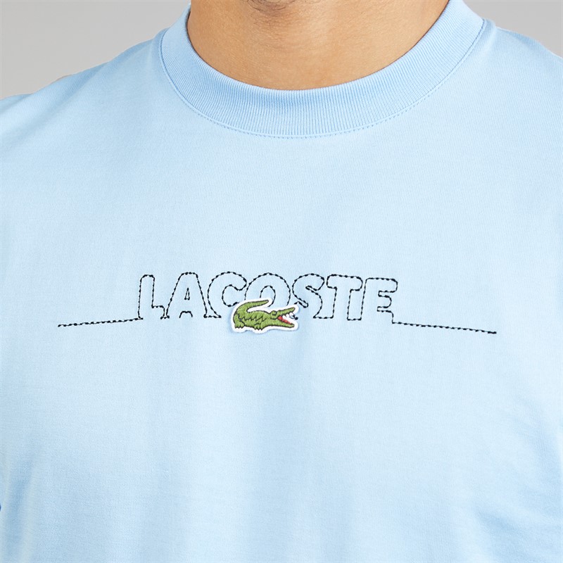 Lacoste Mens T-Shirt Pale Blue