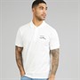 Lacoste Mens Classic Fit Embroidered Motif Polo Shirt White