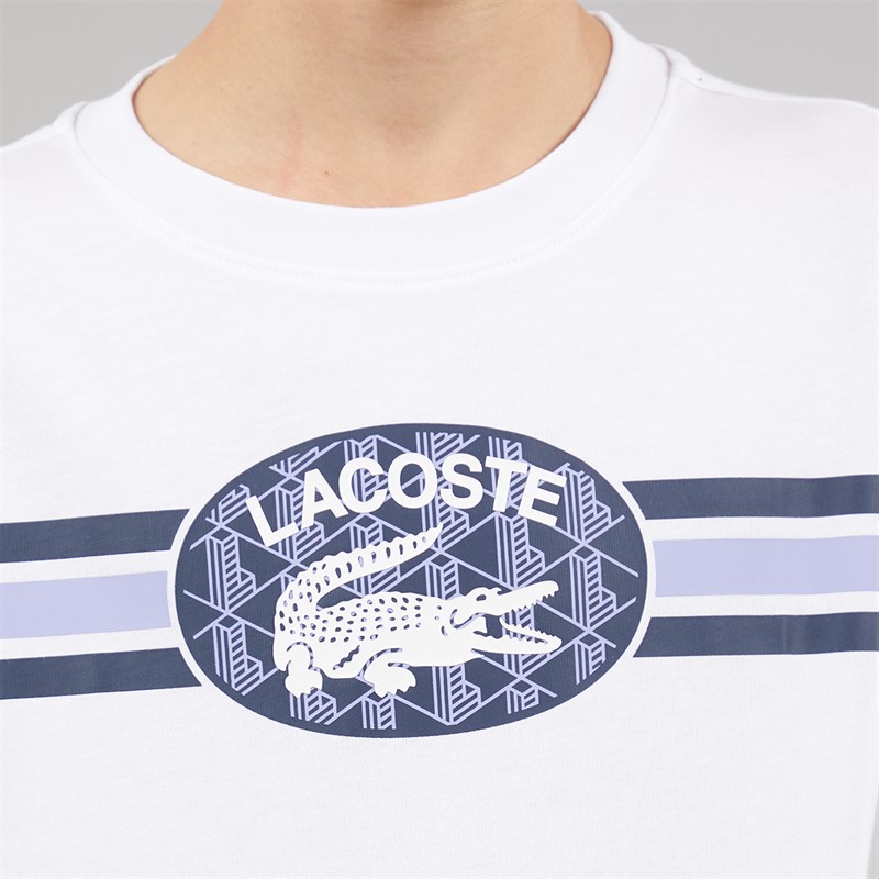 Lacoste Boys T-Shirt Blanc