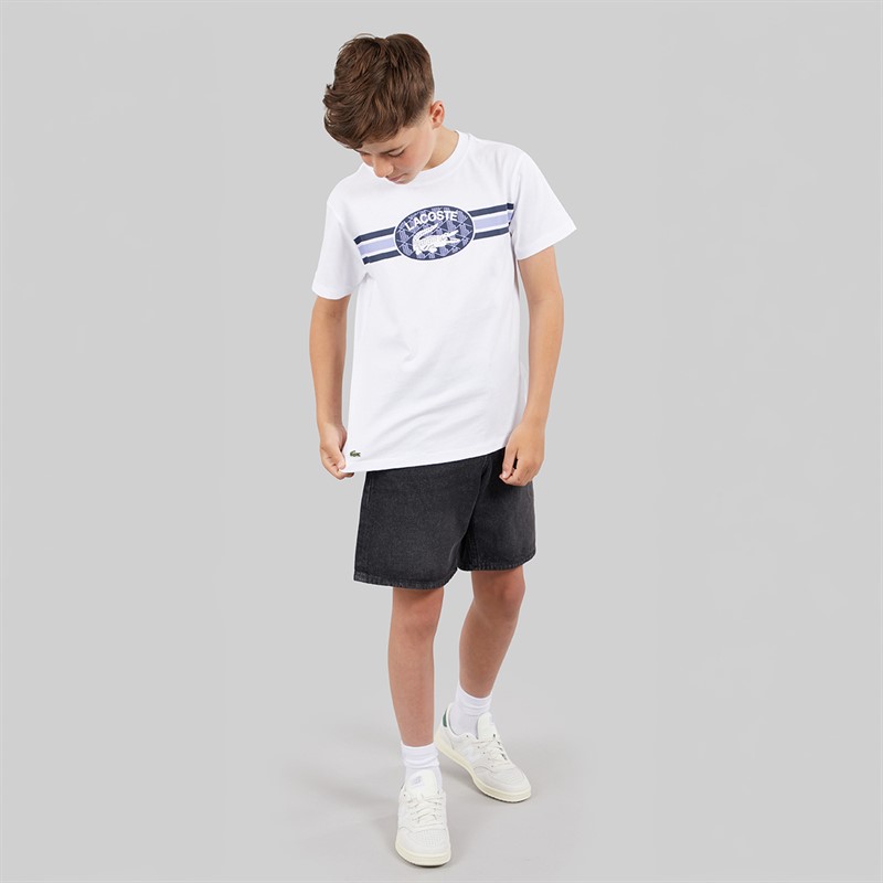 Lacoste Boys T-Shirt Blanc