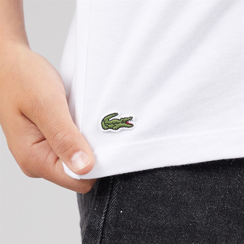 Lacoste Boys T-Shirt Blanc