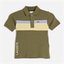 Lacoste Boys Polo Shirt Olive/Farine