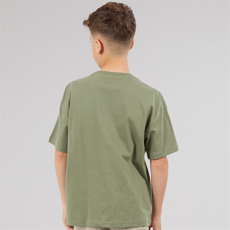 Lacoste Boys T-Shirt Khaki Kaki
