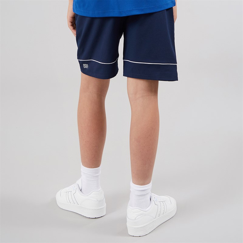 Lacoste Boys Shorts Marine/Blanc