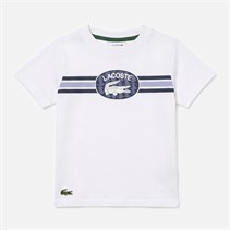 Lacoste Boys T-Shirt Blanc