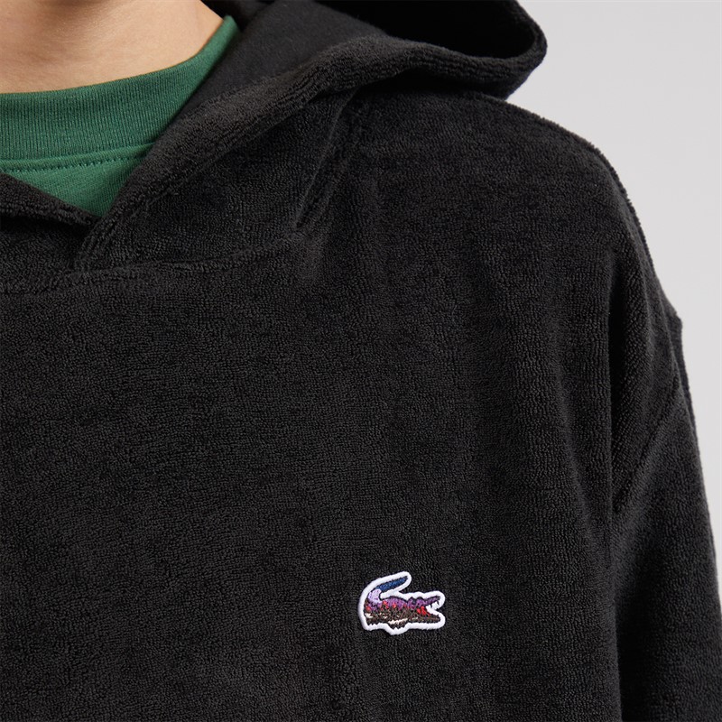 Lacoste Boys Hoodie Noir