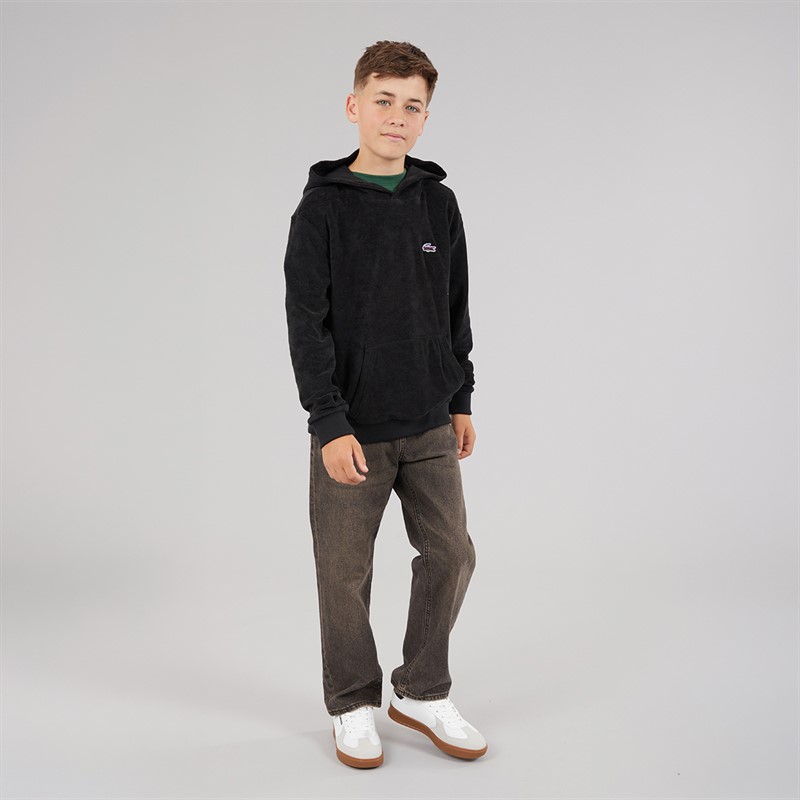 Lacoste Boys Hoodie Noir