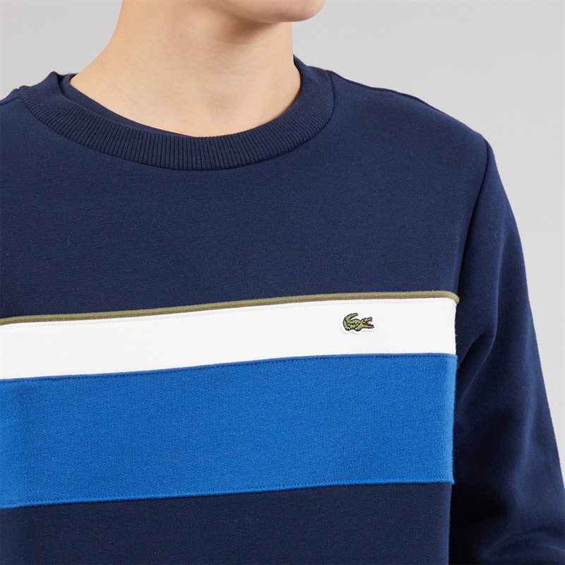 Lacoste Boys Sweatshirt Marine/Olive