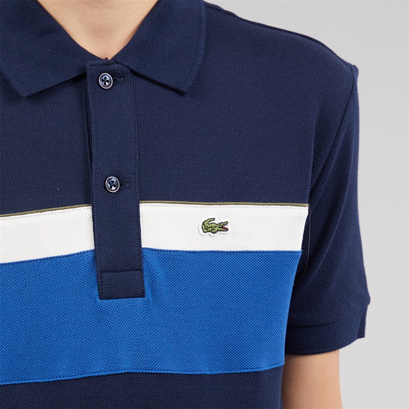 Lacoste Boys Polo Shirt Marine/Olive
