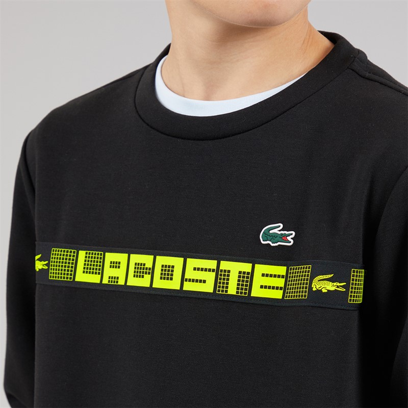 Lacoste Boys Sweatshirt Noir