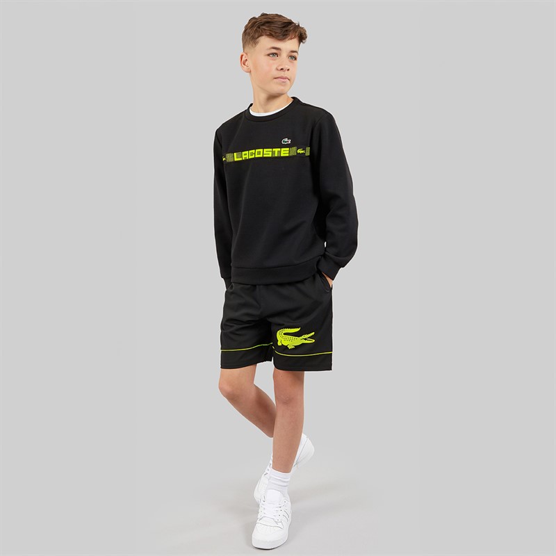Lacoste Boys Sweatshirt Noir