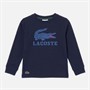 Lacoste Boys Long Sleeve T-Shirt Marine