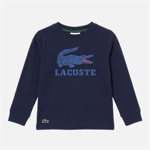 Lacoste Boys Long Sleeve T-Shirt Marine
