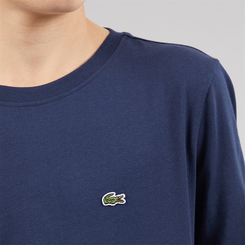 Lacoste Boys Long Sleeve T-Shirt Marine