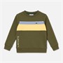 Lacoste Boys Sweatshirt Olive/Farine