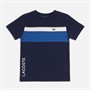 Lacoste Boys T-Shirt Marine/Olive