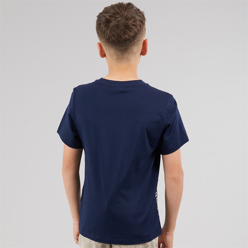 Lacoste Boys T-Shirt Marine Olive/Farine